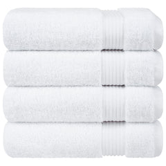 American Soft Linen Bekos 100% Cotton Turkish Towels, 4 Piece Bath Towel Set