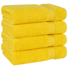 American Soft Linen Bekos 100% Cotton Turkish Towels, 4 Piece Bath Towel Set