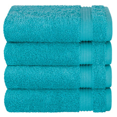 American Soft Linen Bekos 100% Cotton Turkish Towels, 4 Piece Hand Towel Set