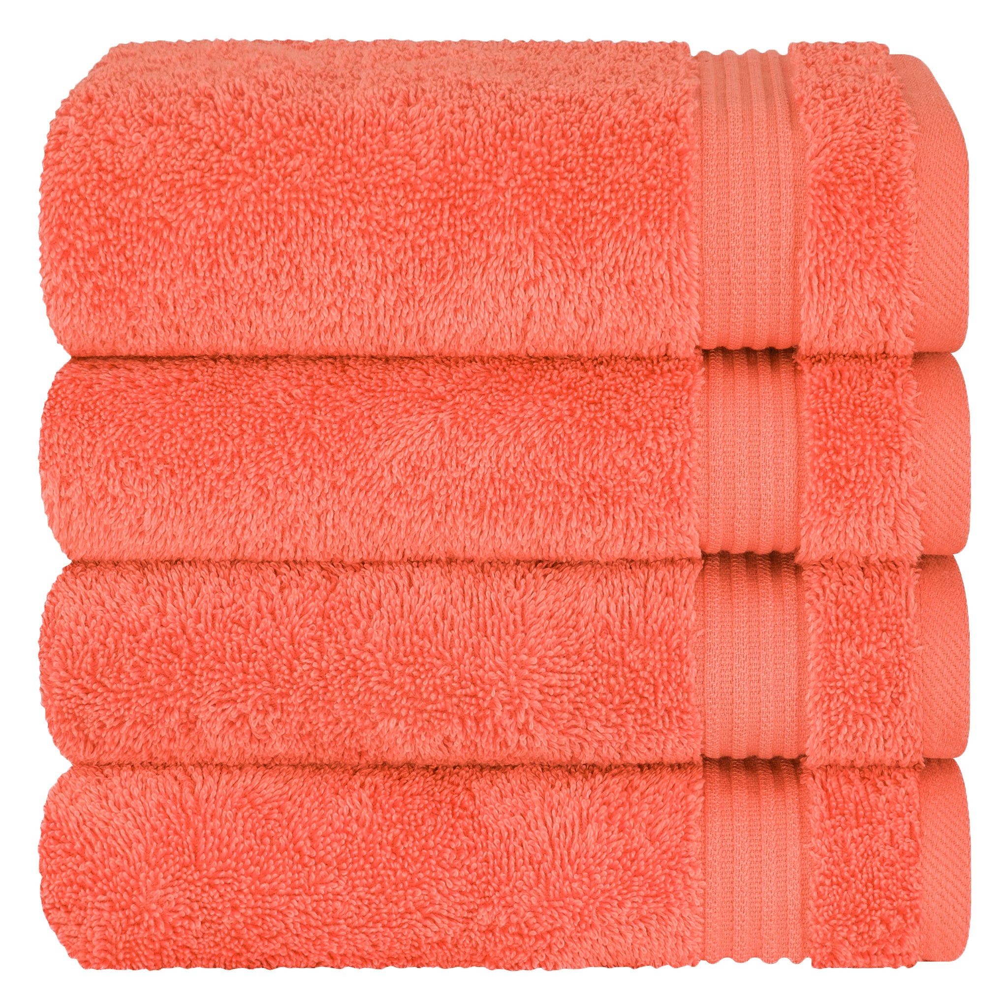 American Soft Linen Bekos 100% Cotton Turkish Towels, 4 Piece Hand Towel Set
