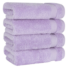 American Soft Linen Bekos 100% Cotton Turkish Towels, 4 Piece Hand Towel Set