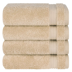 American Soft Linen Bekos 100% Cotton Turkish Towels, 4 Piece Hand Towel Set