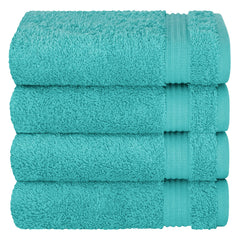 American Soft Linen Bekos 100% Cotton Turkish Towels, 4 Piece Hand Towel Set