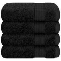 American Soft Linen Bekos 100% Cotton Turkish Towels, 4 Piece Washcloth Towel Set
