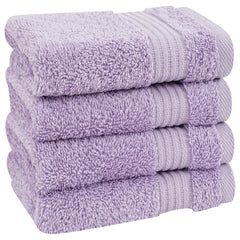 American Soft Linen Bekos 100% Cotton Turkish Towels, 4 Piece Washcloth Towel Set