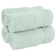 American Soft Linen Bekos 100% Cotton Turkish Towels, 4 Piece Washcloth Towel Set