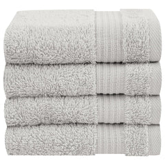 American Soft Linen Bekos 100% Cotton Turkish Towels, 4 Piece Washcloth Towel Set