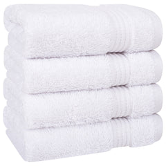 American Soft Linen Bekos 100% Cotton Turkish Towels, 4 Piece Washcloth Towel Set