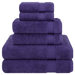 American Soft Linen Bekos 100% Cotton Turkish Towels 6 Piece Bath Towel Set with 18 Different Colors
