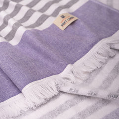 Mediterranean 100% Cotton Turkish Peshtemals, 35" x 60",  Modern & Traditional Turkish Bath Towels