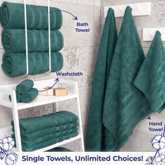 American Soft Linen Single Piece 100% Cotton Turkish Towels with 20 Different Colors, Create Your Set