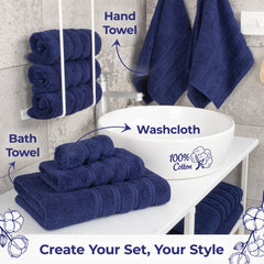 American Soft Linen Single Piece 100% Cotton Turkish Towels with 20 Different Colors, Create Your Set