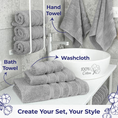 American Soft Linen Single Piece 100% Cotton Turkish Towels with 20 Different Colors, Create Your Set