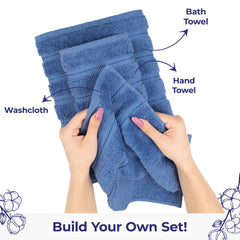 American Soft Linen Single Piece 100% Cotton Turkish Towels with 20 Different Colors, Create Your Set