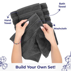 American Soft Linen Single Piece 100% Cotton Turkish Towels with 20 Different Colors, Create Your Set