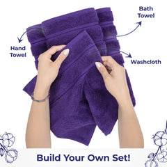 American Soft Linen Single Piece 100% Cotton Turkish Towels with 20 Different Colors, Create Your Set