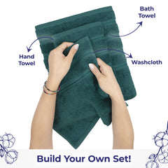 American Soft Linen Single Piece 100% Cotton Turkish Towels with 20 Different Colors, Create Your Set