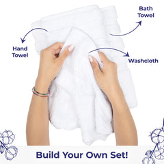 American Soft Linen Single Piece 100% Cotton Turkish Towels with 20 Different Colors, Create Your Set