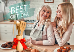 8-Piece Bamboo Kitchen Utensil Set – Wooden Cooking Tools