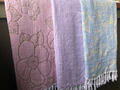 Pure Hibiscus Luxe Hawaiian Beach Towel
