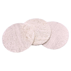 Loofah Pad | Exfoliation Face & Body Scrubber | 3.5"