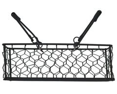 Chicken Wire Caddy for 3 Pint Mason Jars