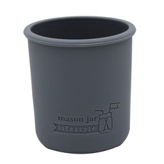Silicone Sleeve for Regular Mouth Half Pint 8oz Mason Jars