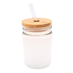 Silicone Sleeve for Regular Mouth Half Pint 8oz Mason Jars