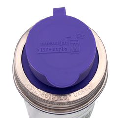 Silicone Chug Leak Resistant Lids for Regular Mouth Mason Jars