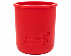 Silicone Sleeve for Wide Mouth Pint 16oz Mason Jars