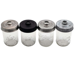 Threaded Lid Adapter for Mason Jars