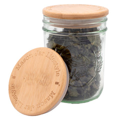 Bamboo Storage Stopper Lids for Mason Jars