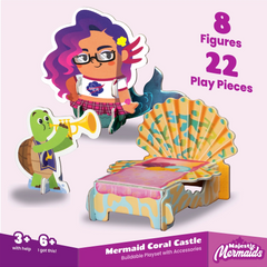 Coral Castle: Majestic Mermaids Buildable Playset