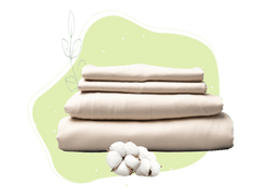 Organic Sateen Bed Sheets Set