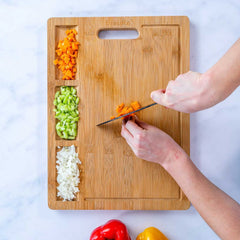 Extra Large Bamboo Cutting Board – 17x12.5 in