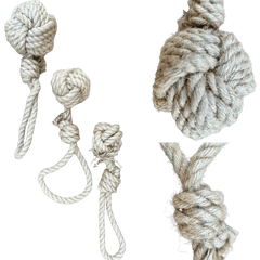 hemp rope dog tug toy
