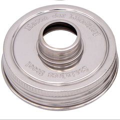 Threaded Lid Adapter for Mason Jars